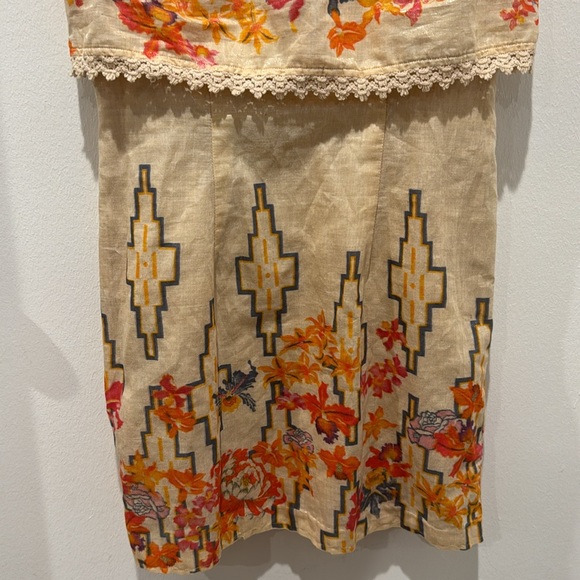 Free People The Big Bang Metallic Aztec Dress - Picture 6 of 8